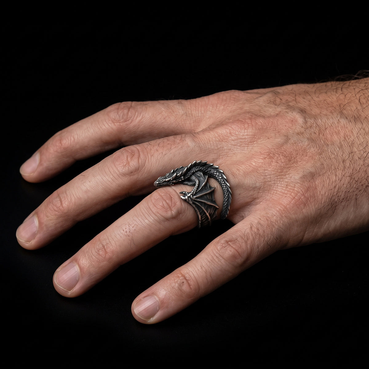 Dragon 925 Silver Ring