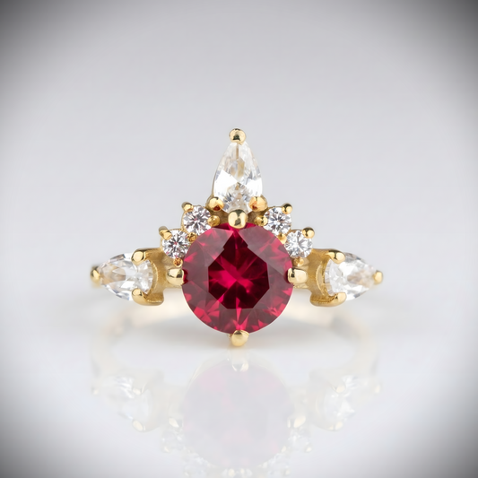 Isabella Lab. Emerald (14 Carat Gold)