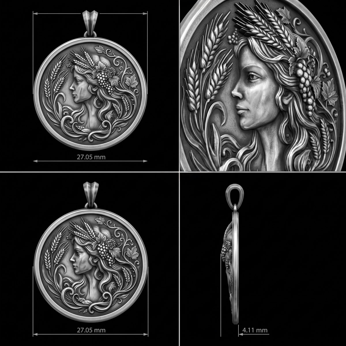 The Creation of Adam Necklace