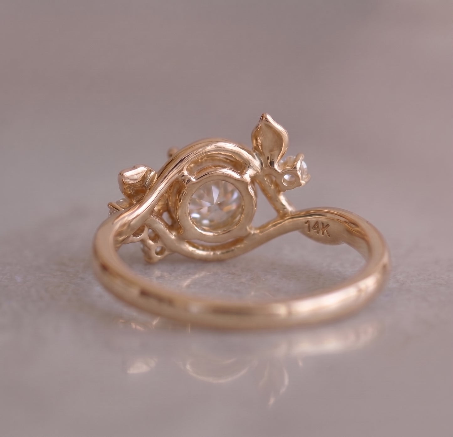 1.18 Carat Princess Diamond Ring 