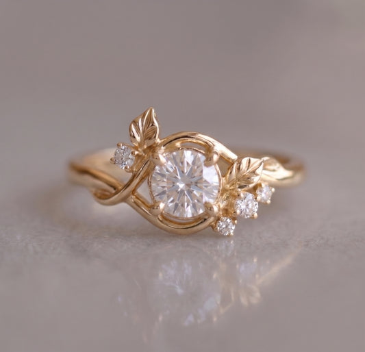 1.18 Carat Princess Diamond Ring 