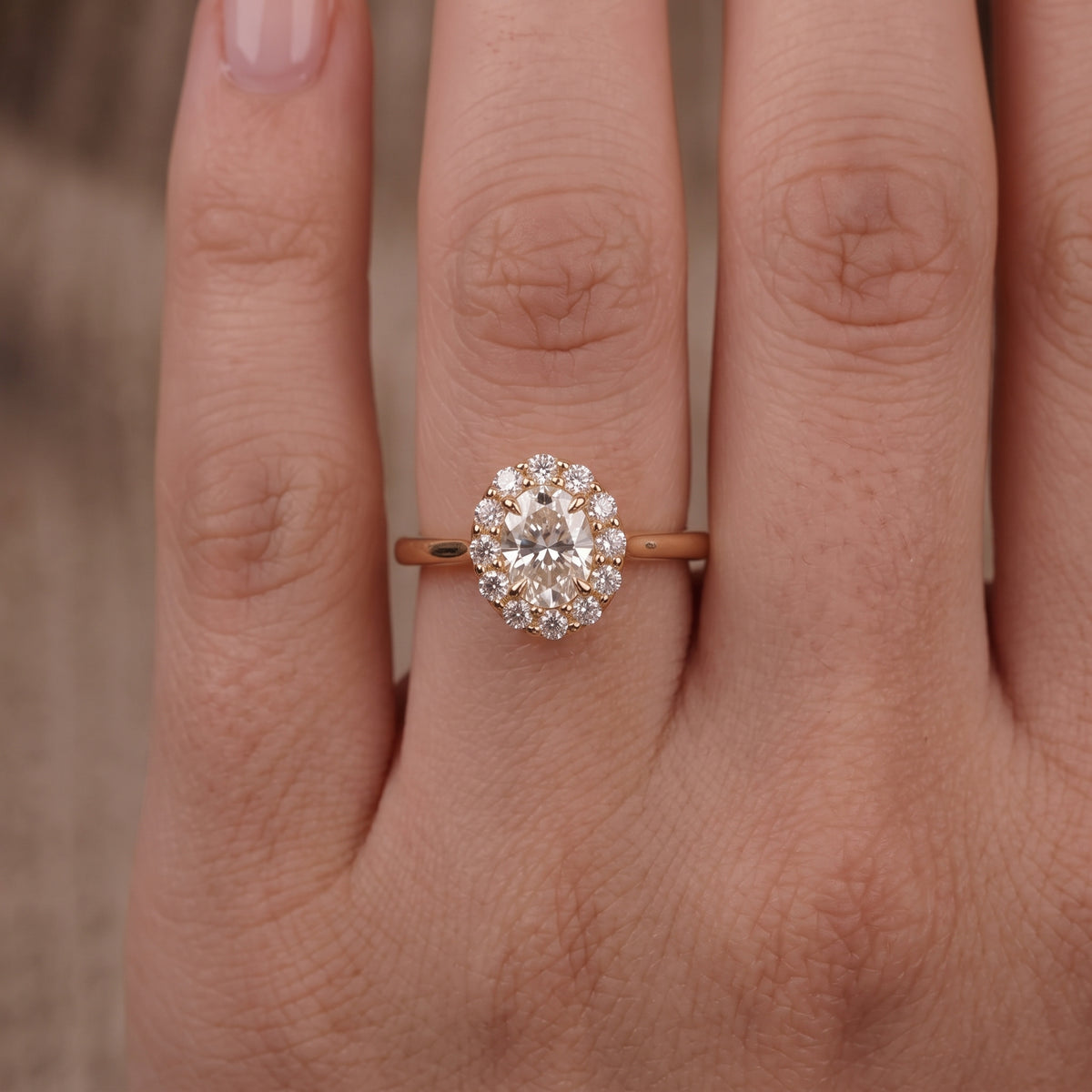 1.18 Carat Princess Diamond Ring 