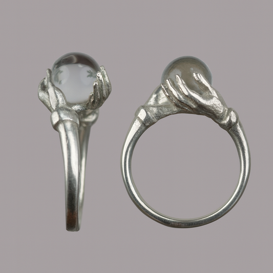 Secrets of the Universe Clear Quartz Ring