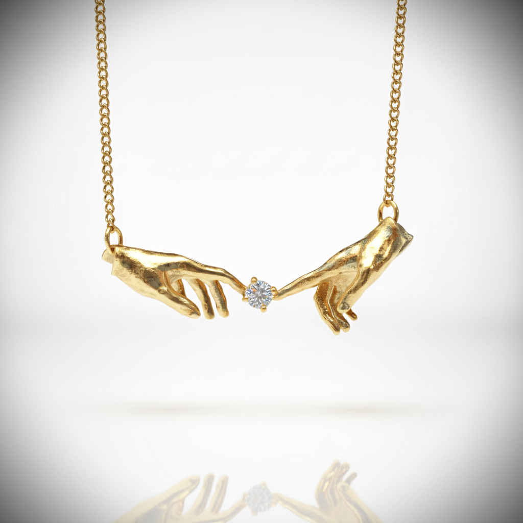 The Creation of Adam Necklace