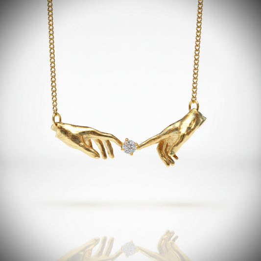 The Creation of Adam Necklace