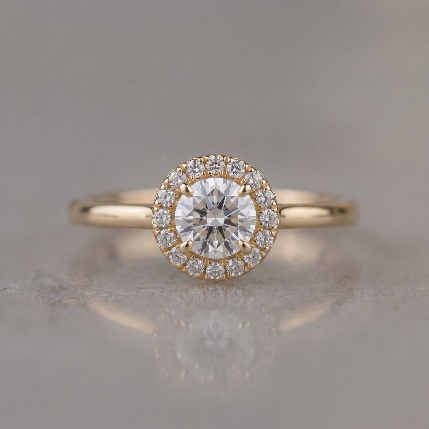 1.18 Carat Princess Diamond Ring 