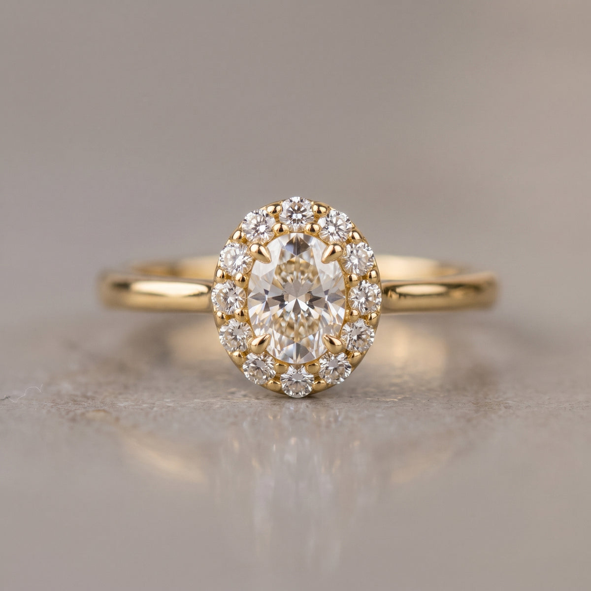 1.18 Carat Princess Diamond Ring 