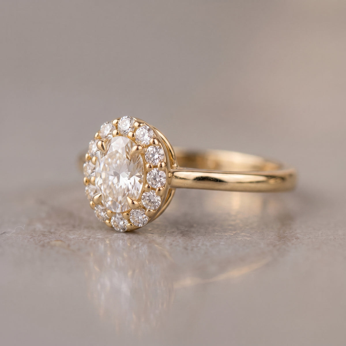 1.18 Carat Princess Diamond Ring 