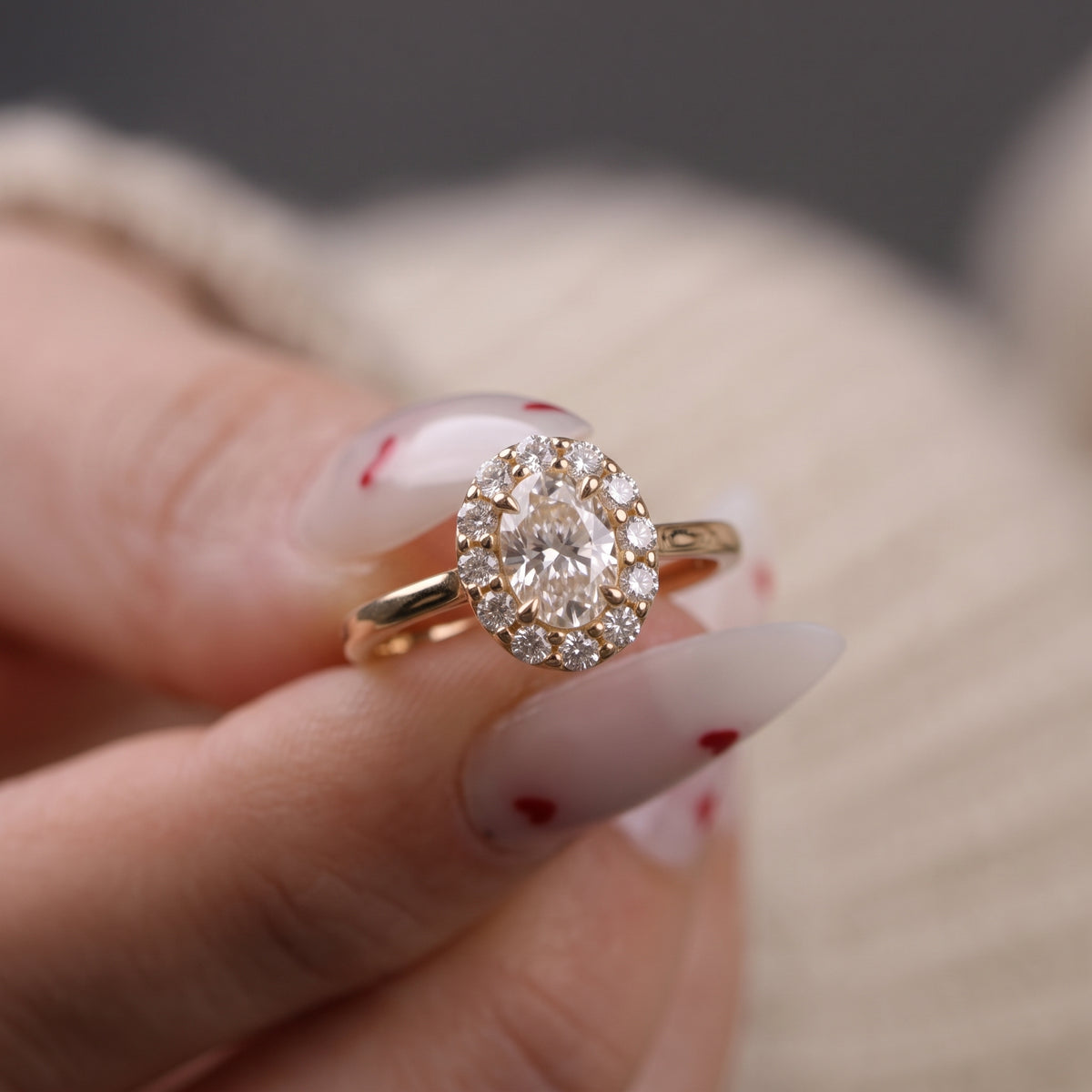 1.18 Carat Princess Diamond Ring 