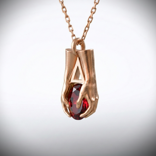 Mini Palm Zultanite (Sultan) Stone Necklace