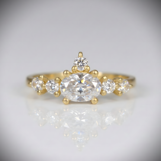 Isabella Lab. Emerald (14 Carat Gold)