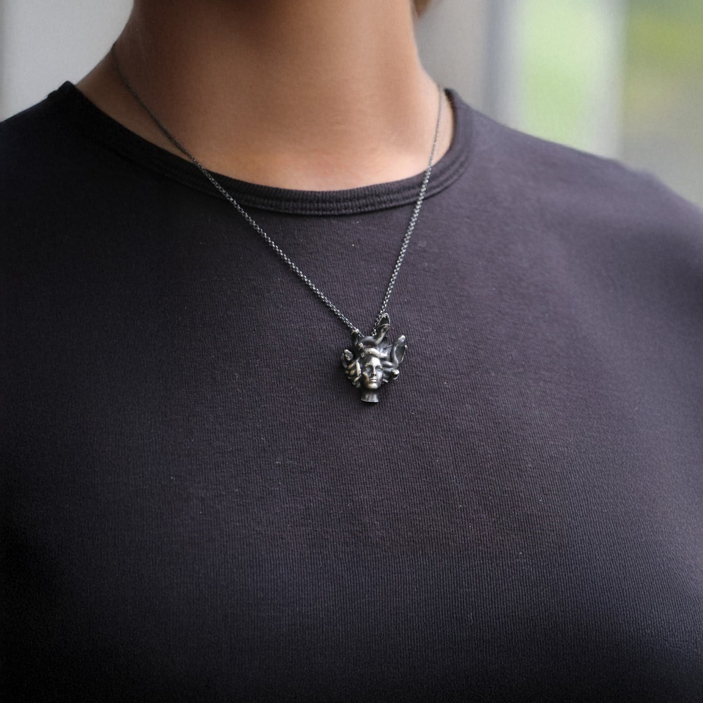 Mini Palm Zultanite (Sultan) Stone Necklace