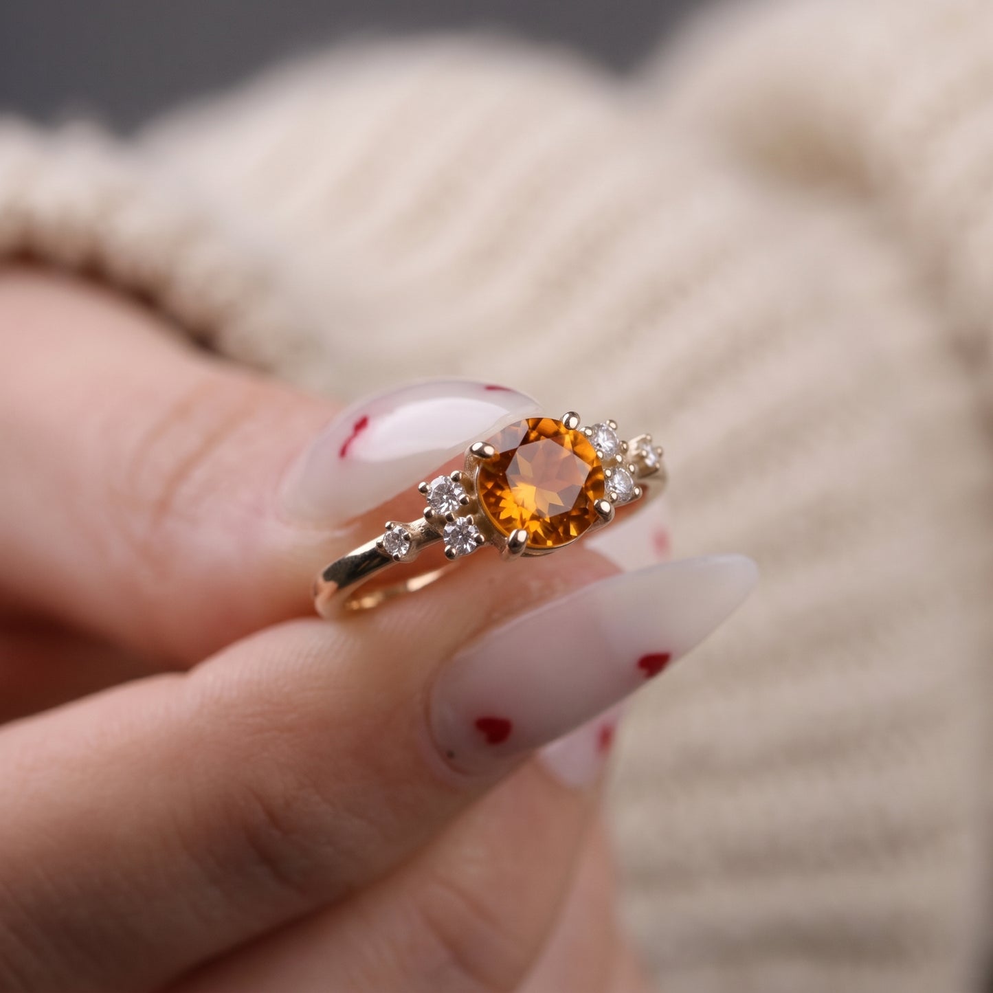 1.18 Carat Princess Diamond Ring 