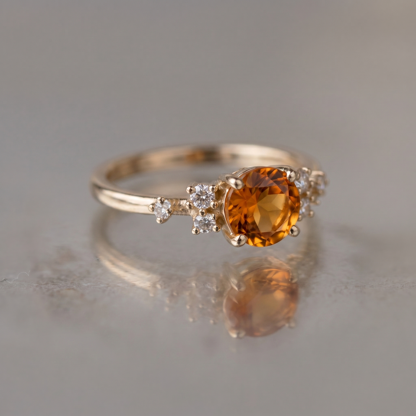 1.18 Carat Princess Diamond Ring 