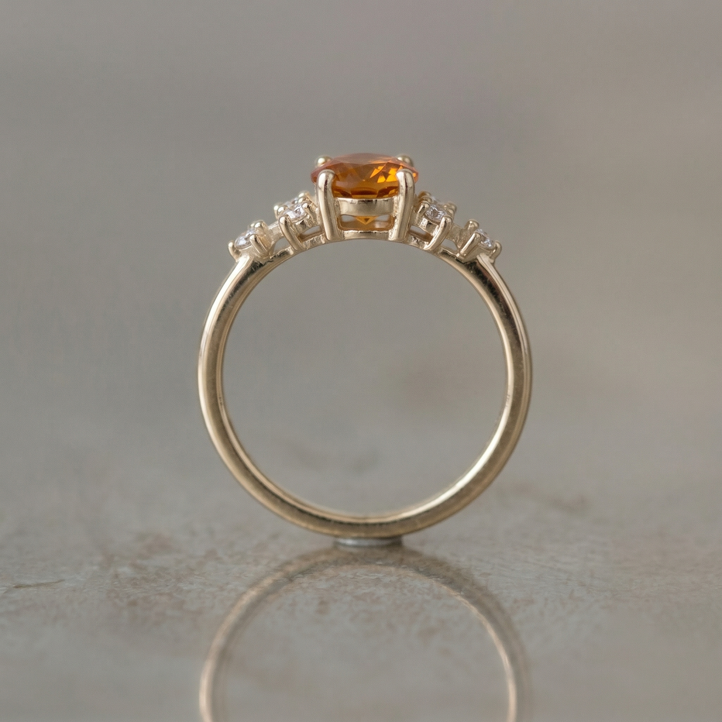 1.18 Carat Princess Diamond Ring 