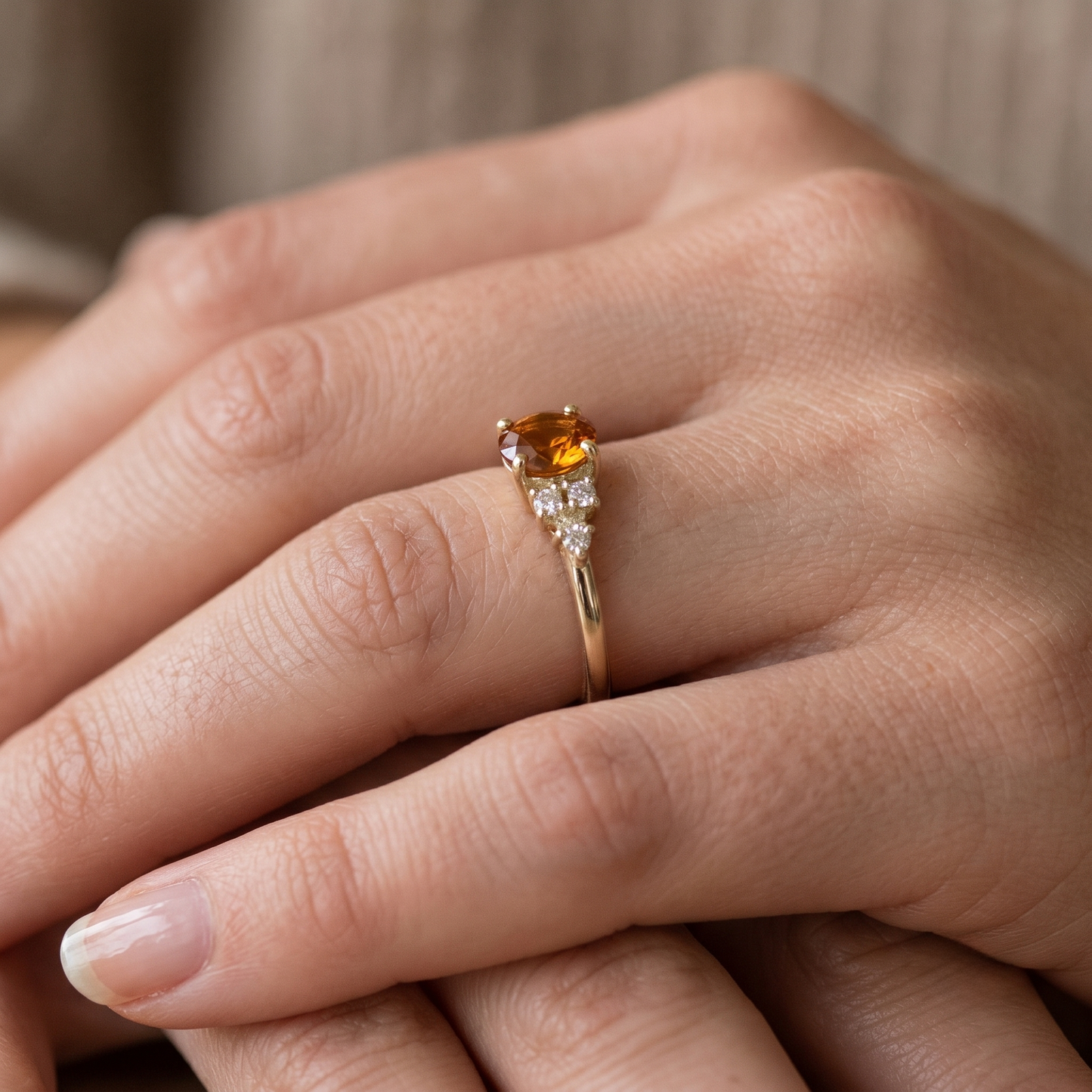1.18 Carat Princess Diamond Ring 