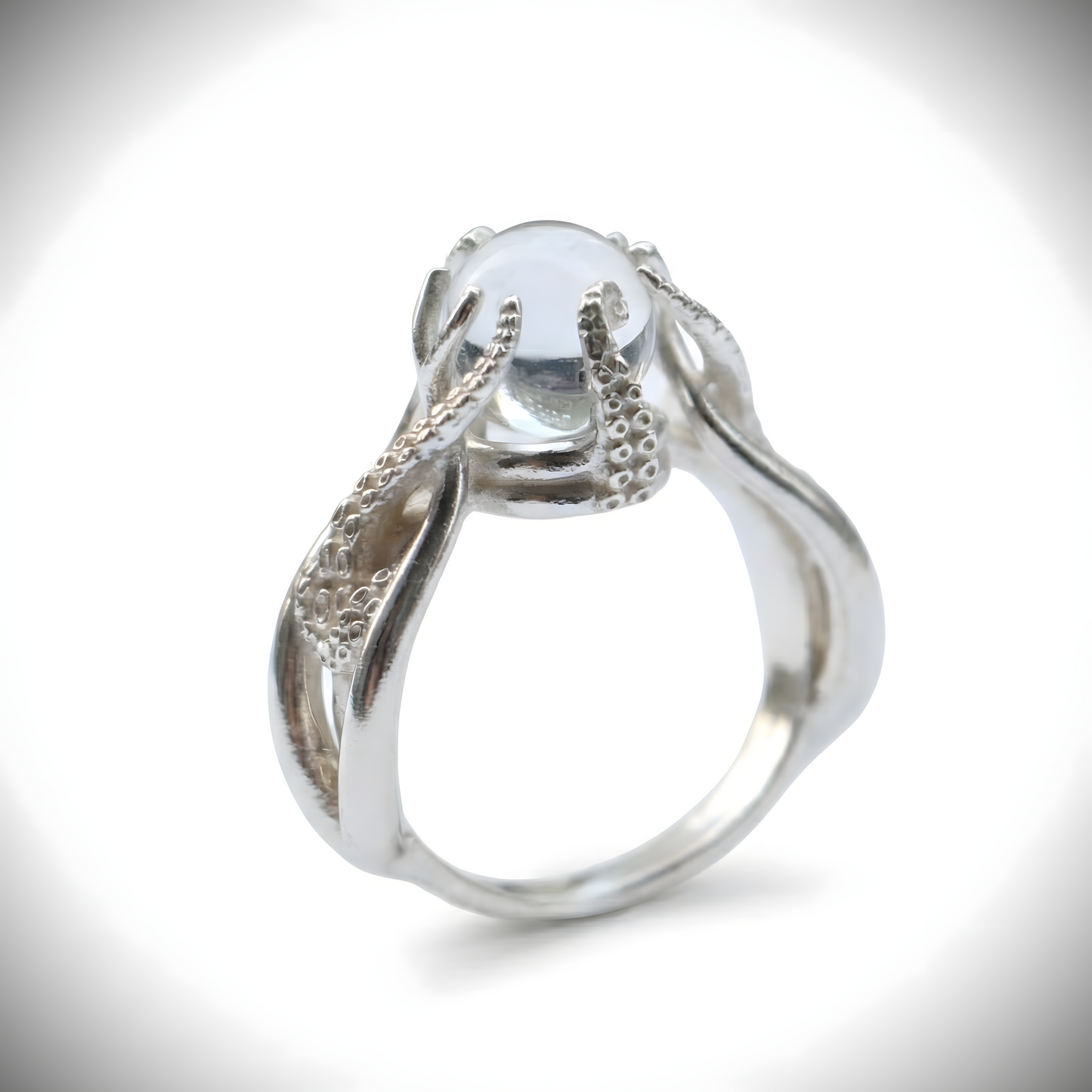 Ahtapot Yüzük (Tüm Taş ve Maden Seçenekleri)