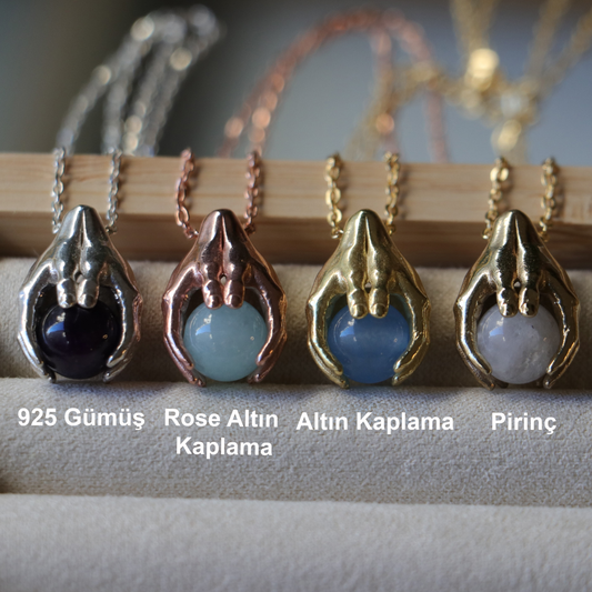 Mini Palm Zultanite (Sultan) Stone Necklace