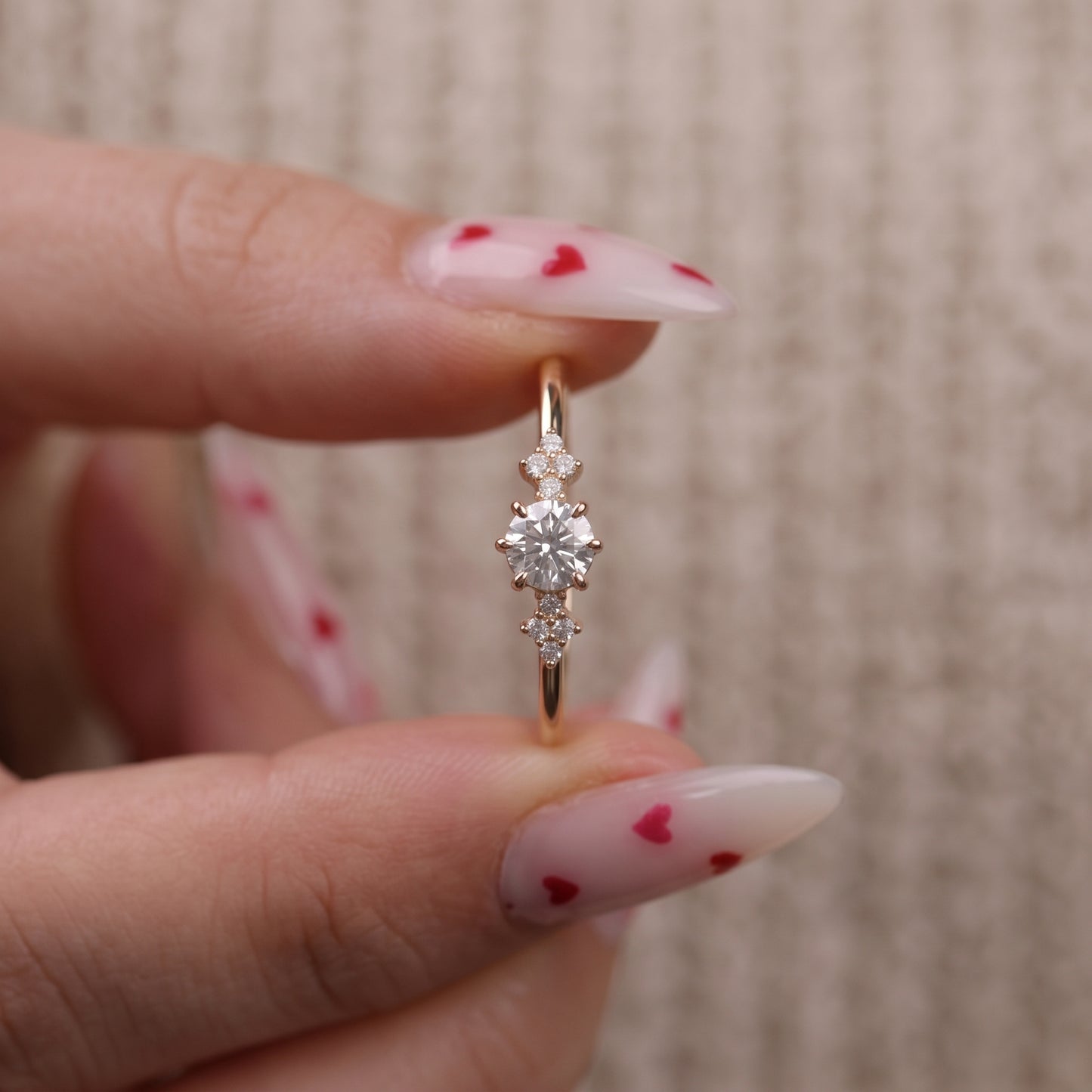 1.18 Carat Princess Diamond Ring 
