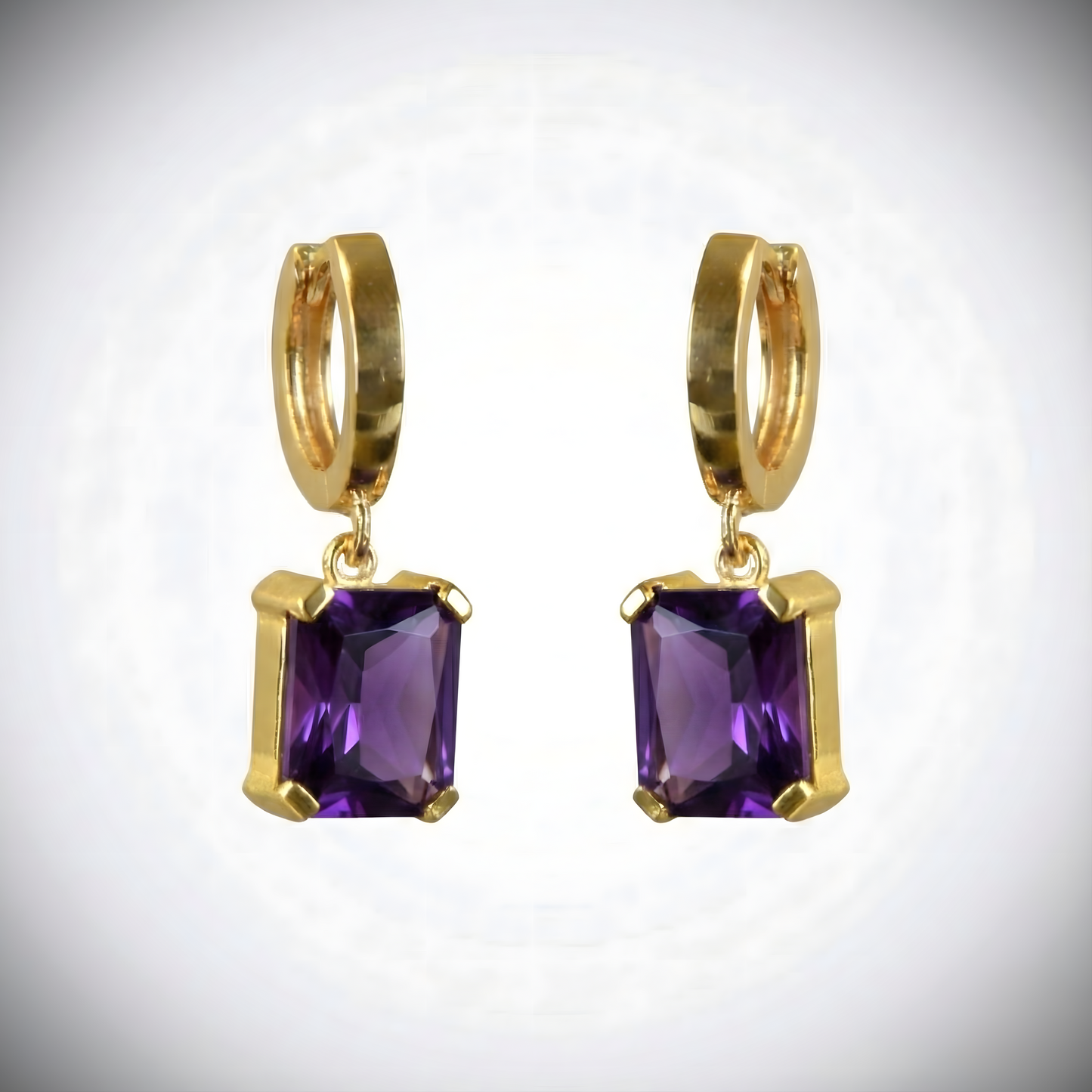 Emerald Taşlı 925 Gümüş Küpe (Tüm Maden ve Taş Seçenekleri)