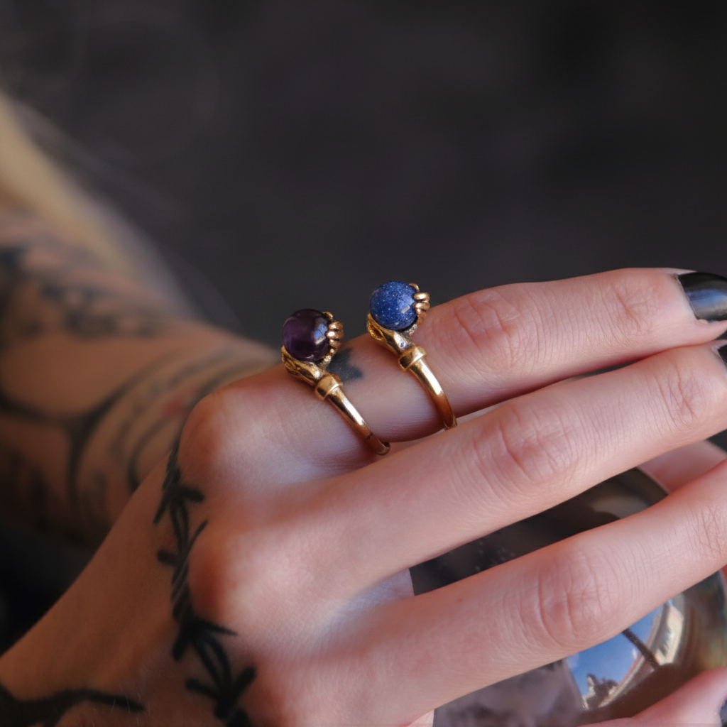 Evrenin Sırları Dünya Yüzük (Tüm Taş ve Maden Seçenekleri)