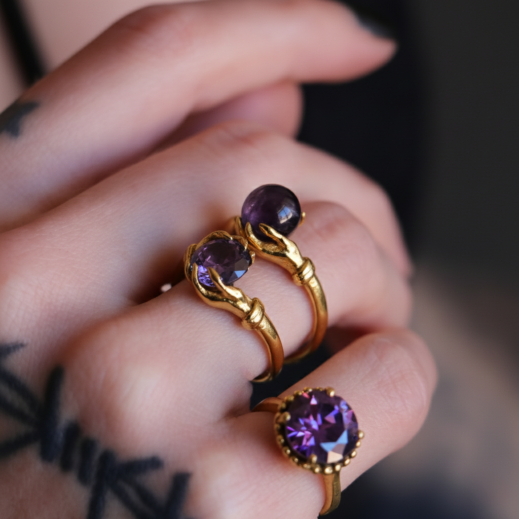 Evrenin Sırları Dünya Yüzük (Tüm Taş ve Maden Seçenekleri)