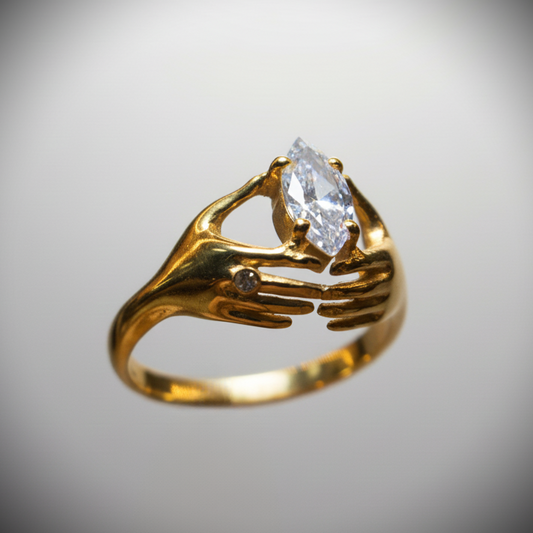 Eller Markiz Mozanit Yüzük (Tüm Seçenekler)