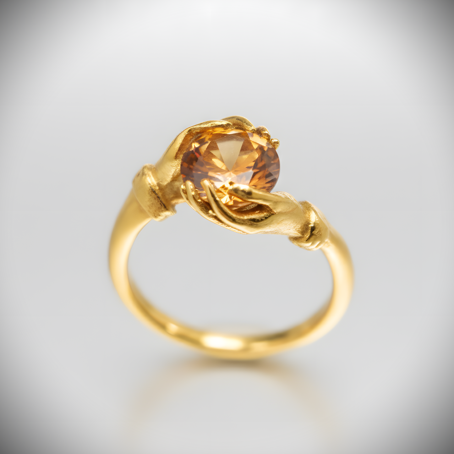 Evrenin Sırları 925 Gümüş Altın Kaplama Yüzük (Tüm Taş ve Maden Seçenekleri)