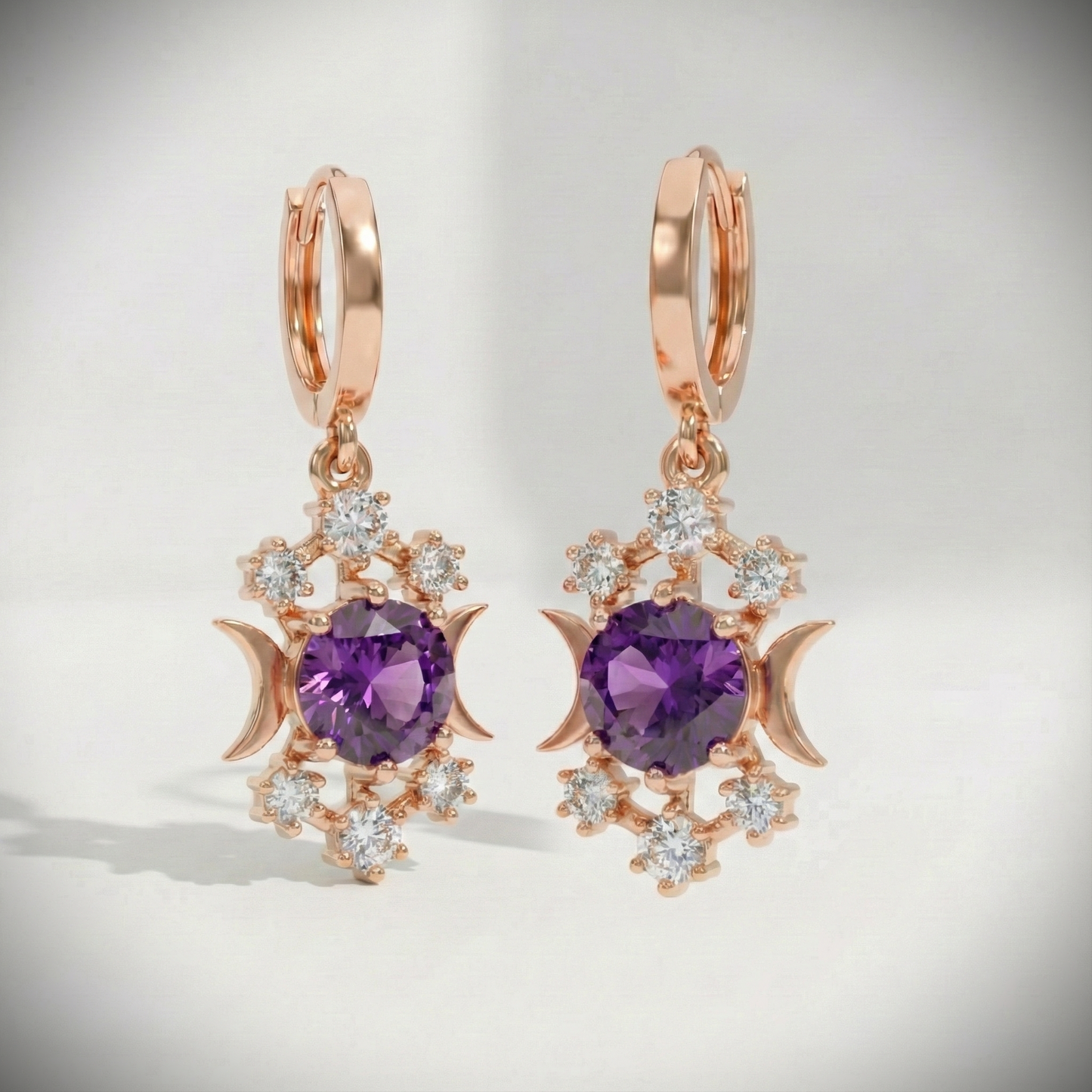 Hecate Küpe (Tüm Taş ve Maden Seçenekleri)