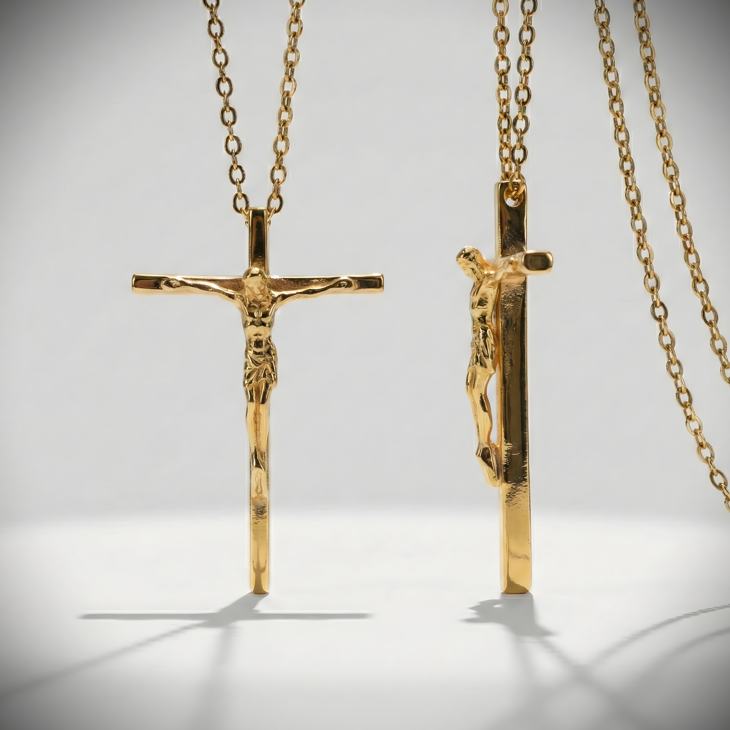 Moissanite Gold Plated 925 Silver Necklace