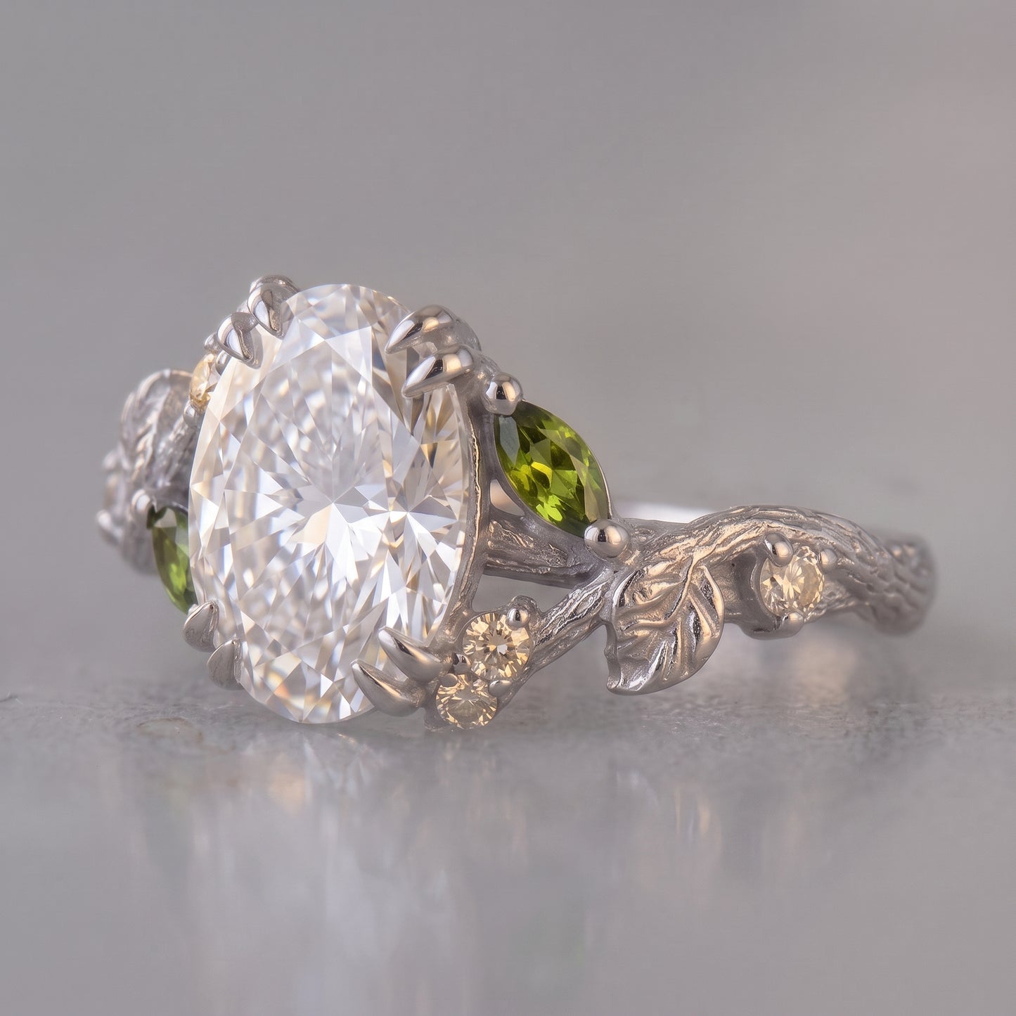 Special Design 1.18 Carat Diamond 14 Carat Gold Ring