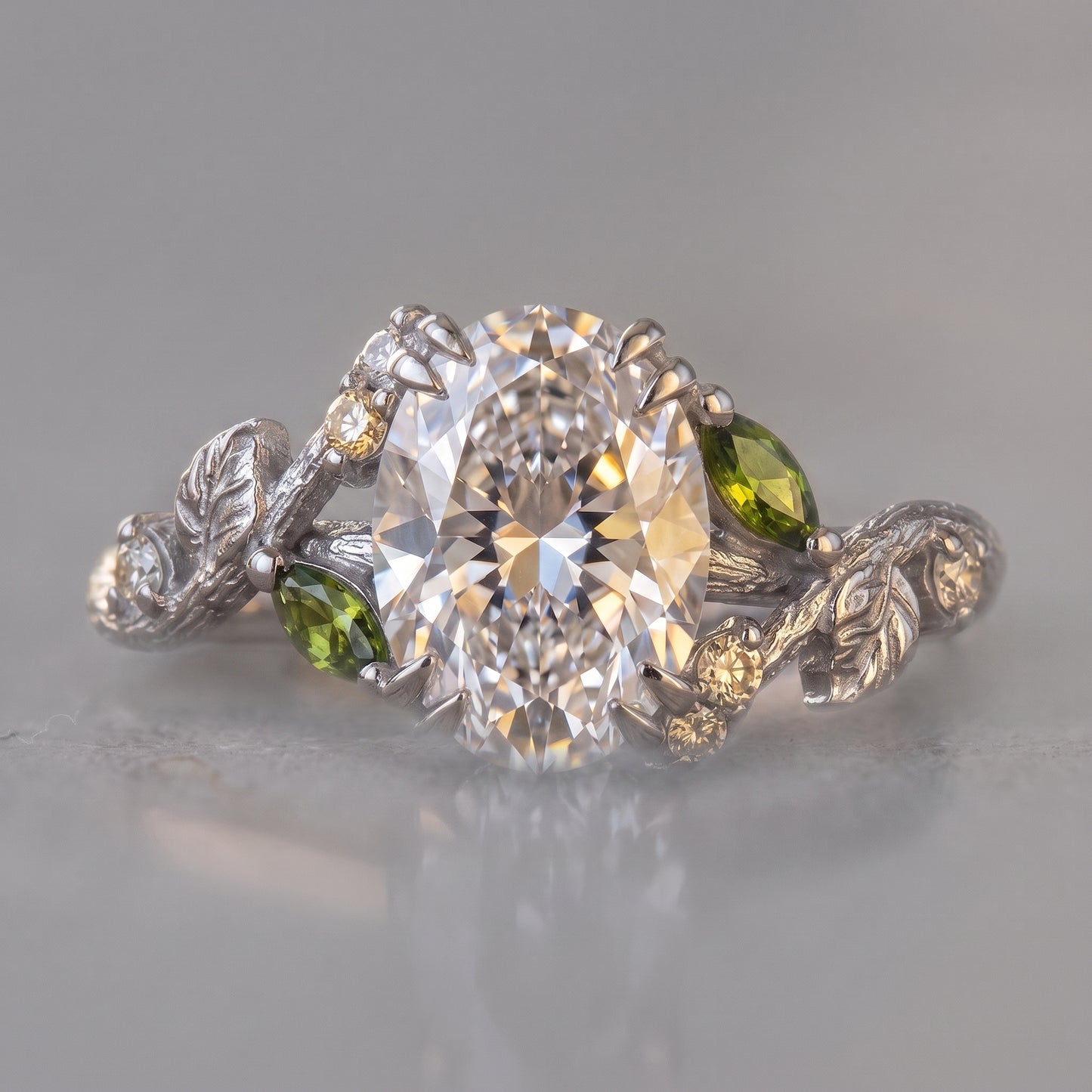 Special Design 1.18 Carat Diamond 14 Carat Gold Ring
