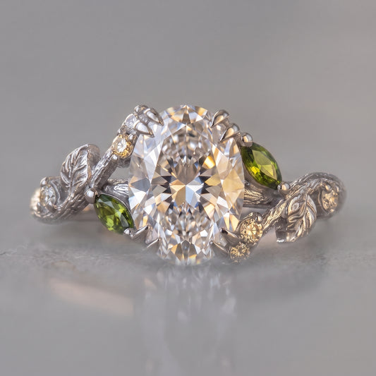 Special Design 1.18 Carat Diamond 14 Carat Gold Ring
