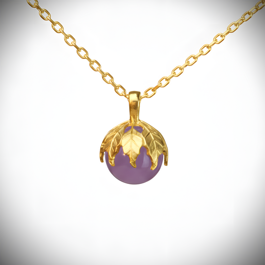 Moissanite Gold Plated 925 Silver Necklace