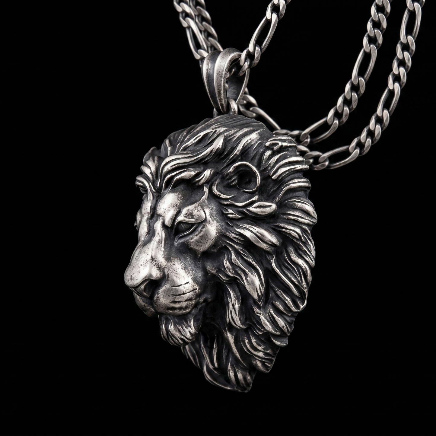 Aslan 925 Gümüş Kolye