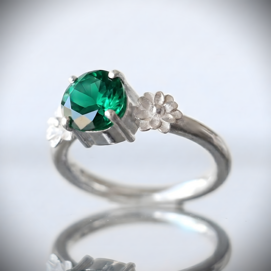 Isabella Lab. Emerald (14 Carat Gold)