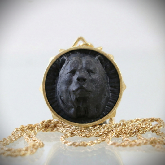 Ayı Madalyon Kolye (Tüm Renk Seçenekleri)