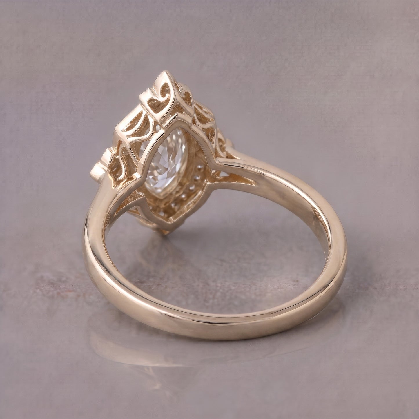 1.18 Carat Princess Diamond Ring 