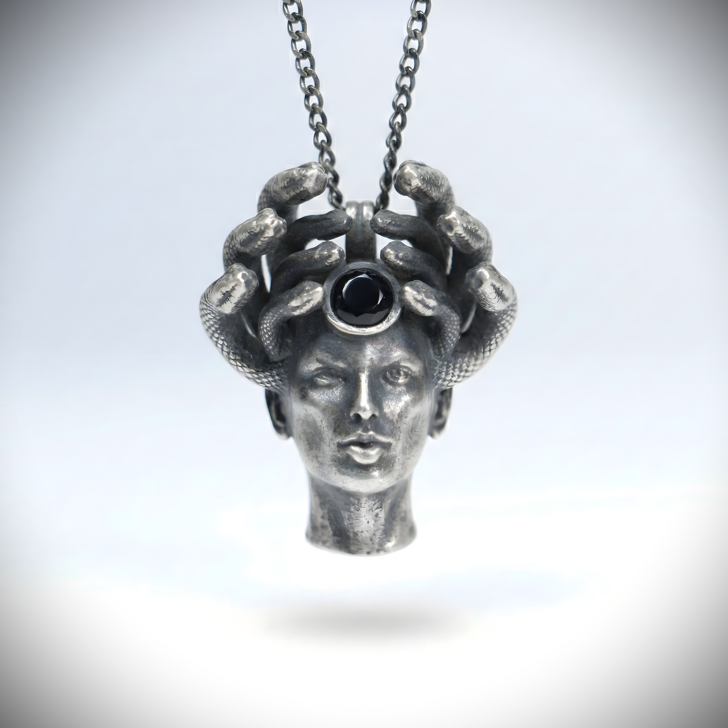 Moissanite Gold Plated 925 Silver Necklace