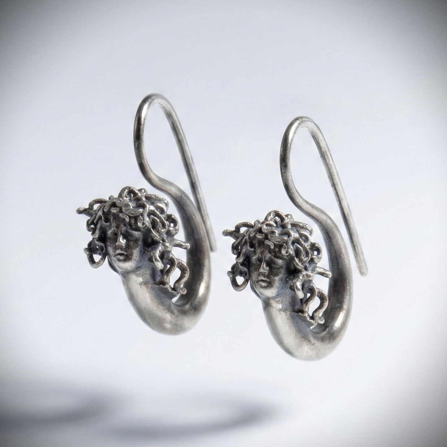 925 Silver Earring with Drop Jade Stone