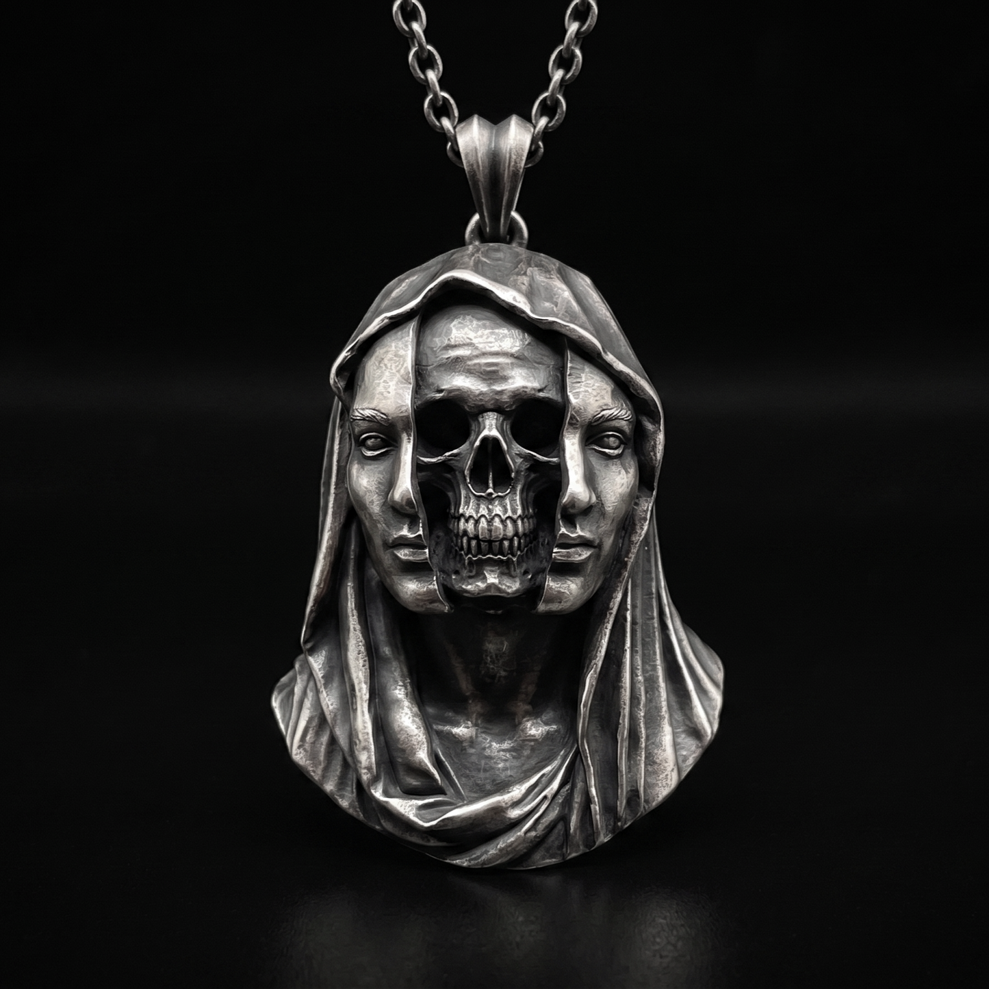 Memento Mori 925 Gümüş Kolye