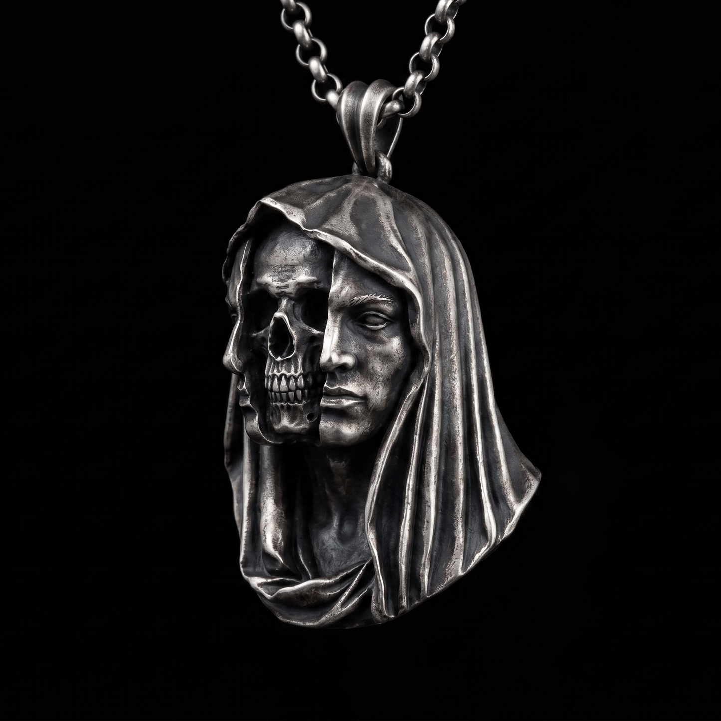 Memento Mori 925 Gümüş Kolye