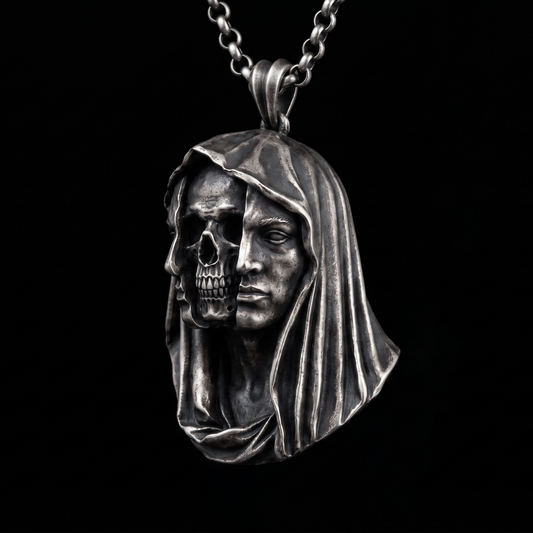 Memento Mori 925 Gümüş Kolye