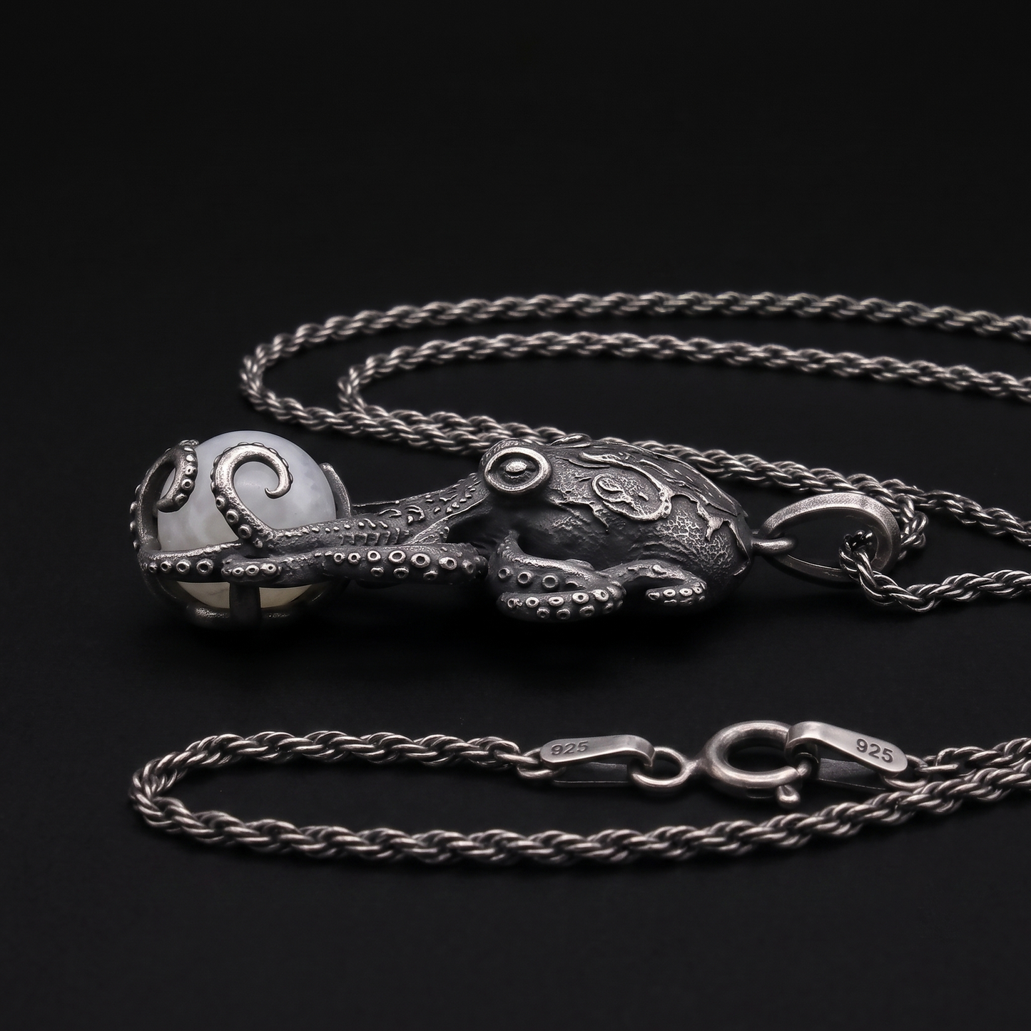 Claw Necklace (All Metal and Stone Options)