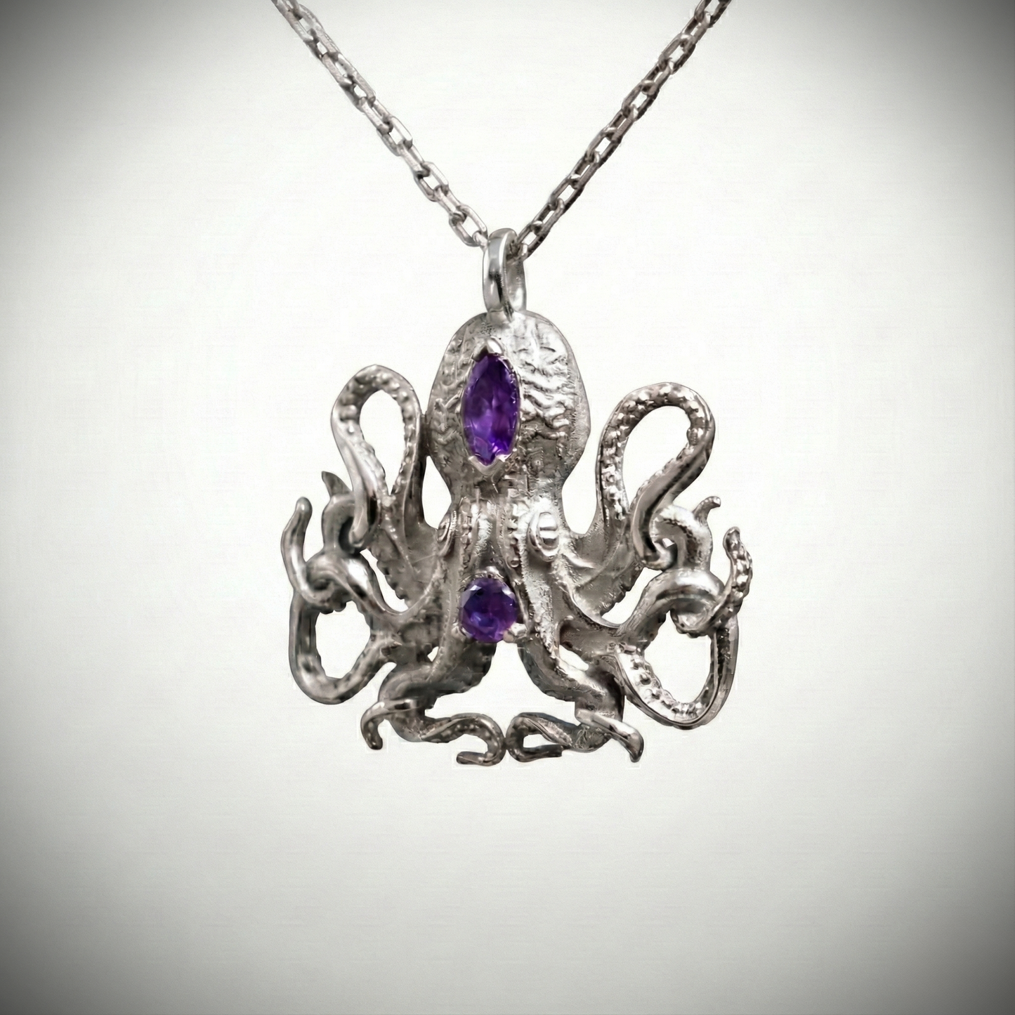 Ahtapot Kolye (Tüm Taş ve Maden Seçenekleri)