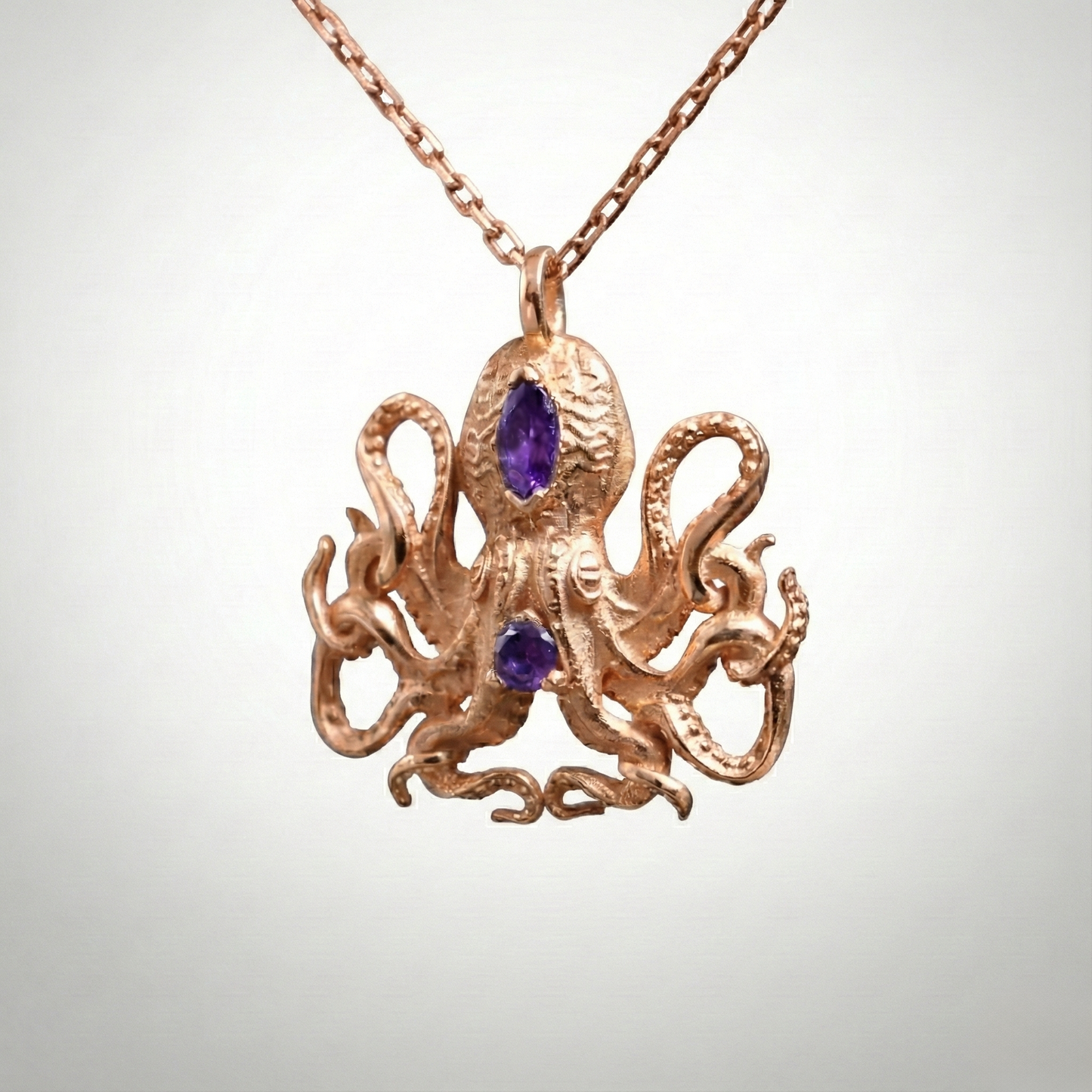 Ahtapot Kolye (Tüm Taş ve Maden Seçenekleri)