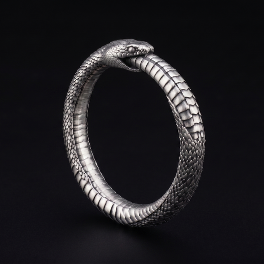 Ouroboros 925 Gümüş Kolye
