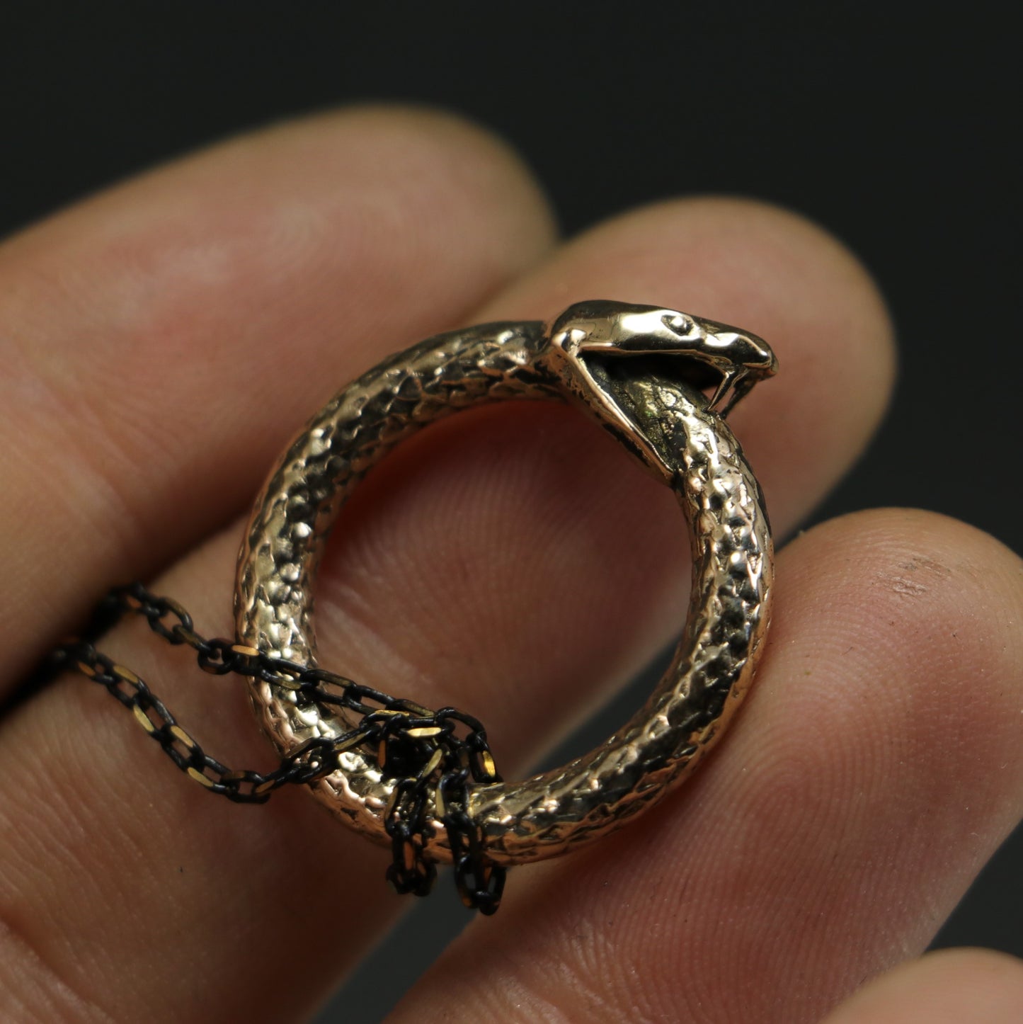 Ouroboros – Self-Eating Snake Necklace 925 Silver