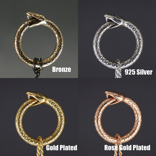 Ouroboros – Self-Eating Snake Necklace 925 Silver