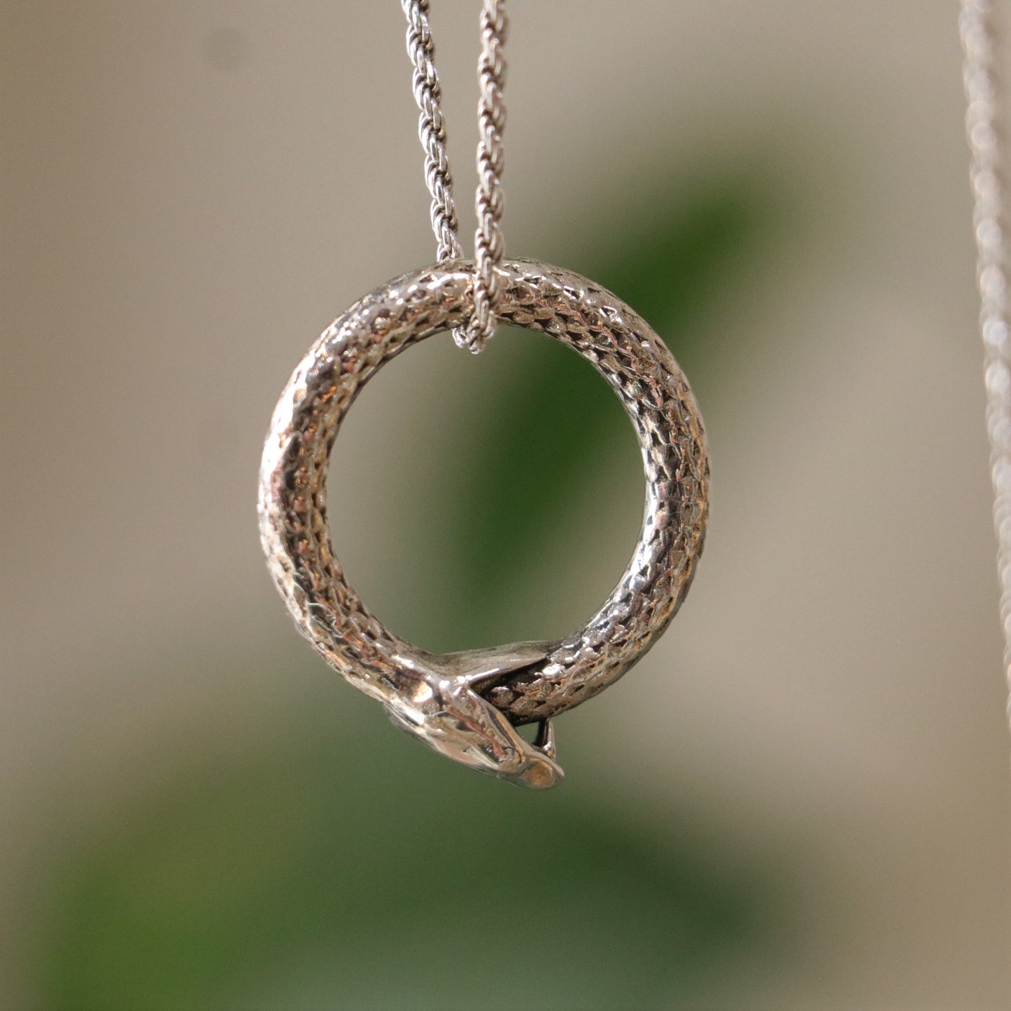 Ouroboros – Self-Eating Snake Necklace 925 Silver